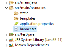 Fichero banner.txt en spring boot